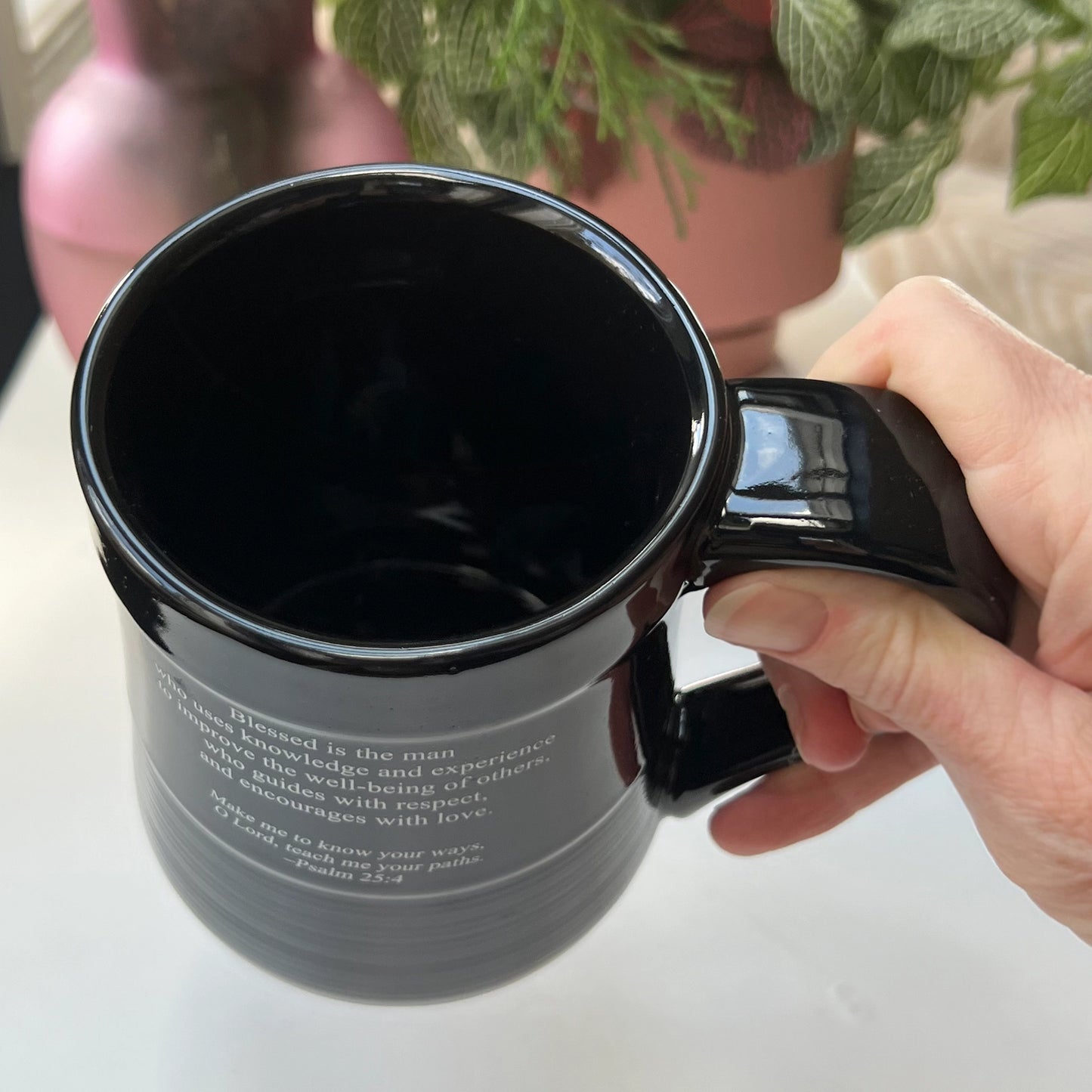 Man of Wisdom Pottery Mug