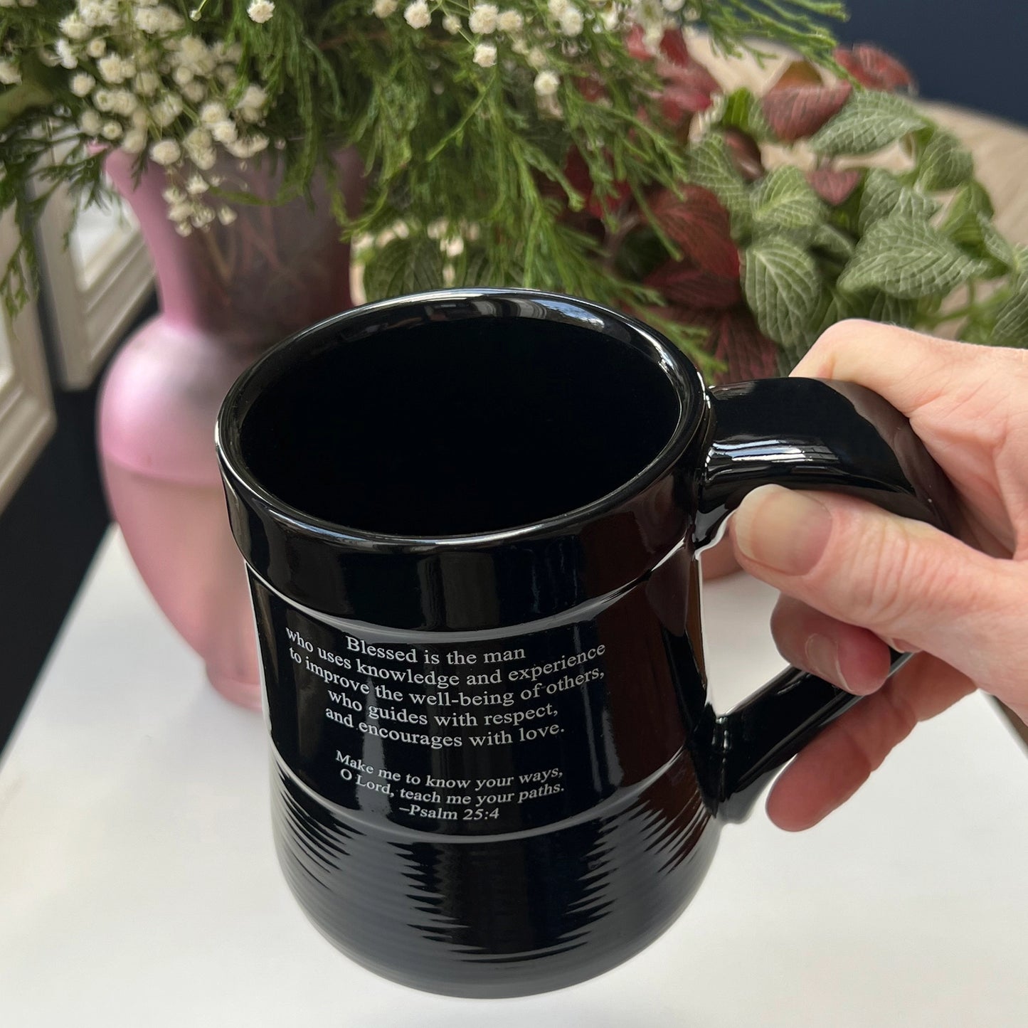 Man of Wisdom Pottery Mug