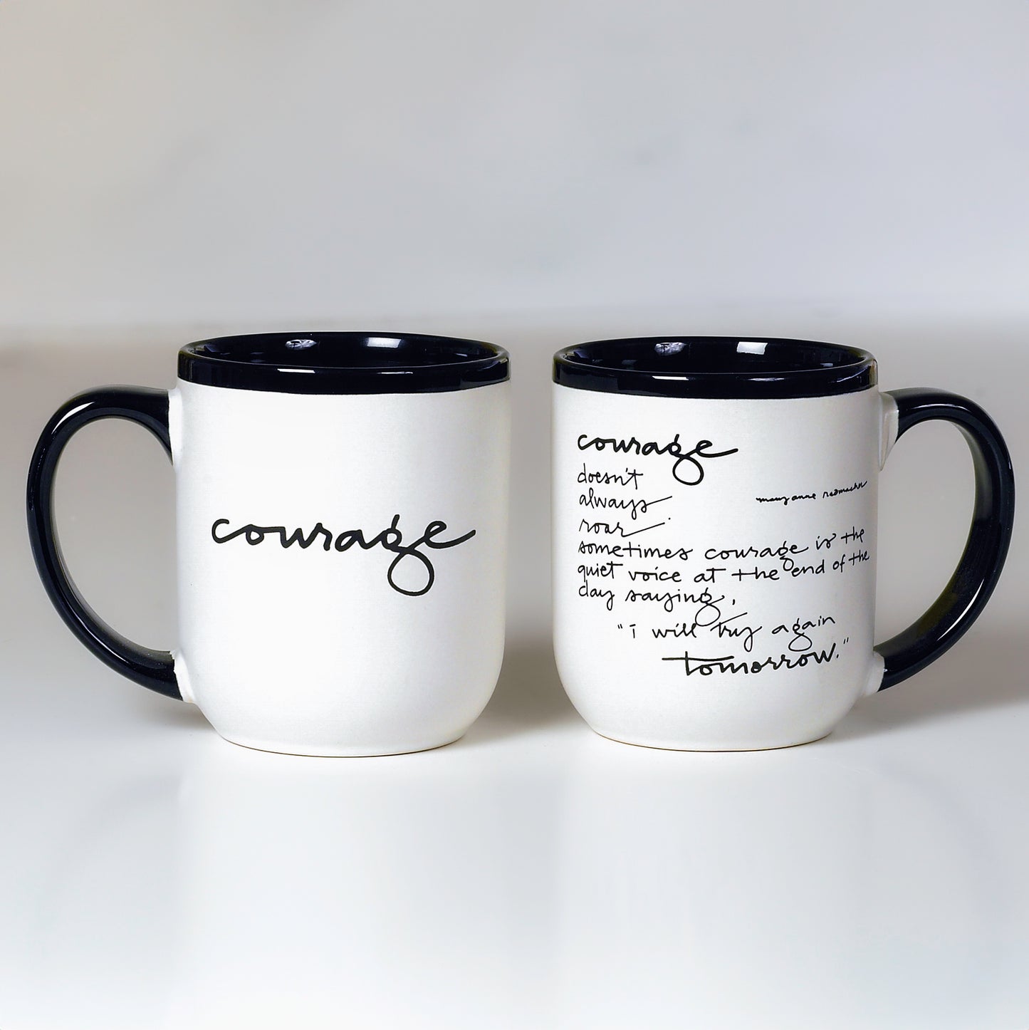 Courage Contemporary Mug