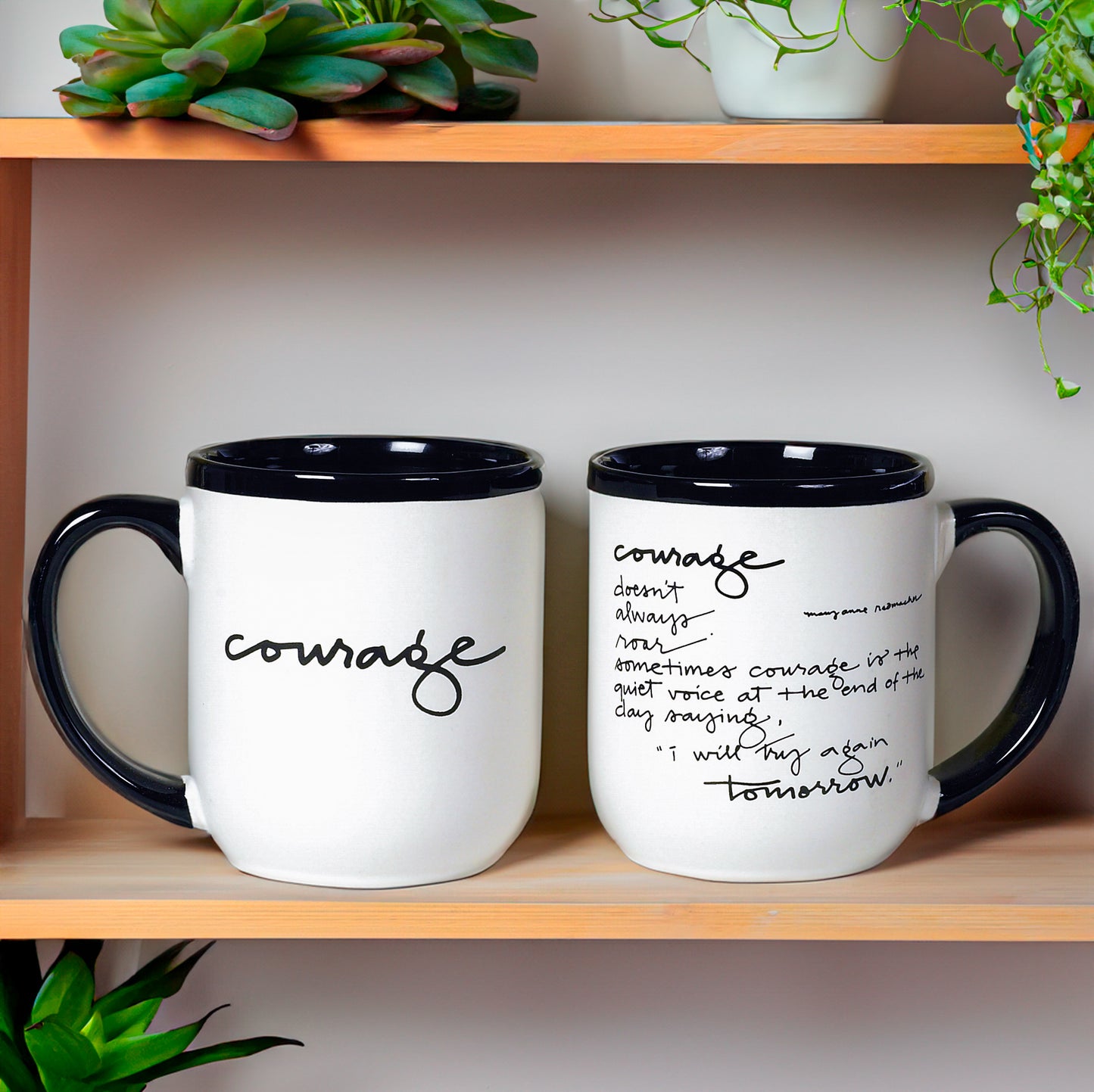 Courage Contemporary Mug