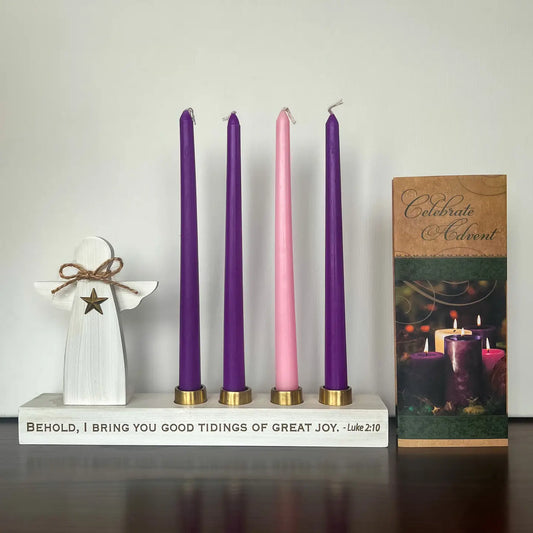 Angel Advent Candle Holder