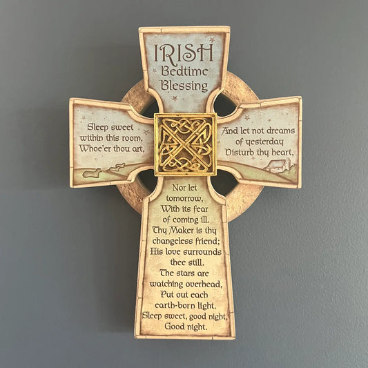 Irish Bedtime Wall Cross