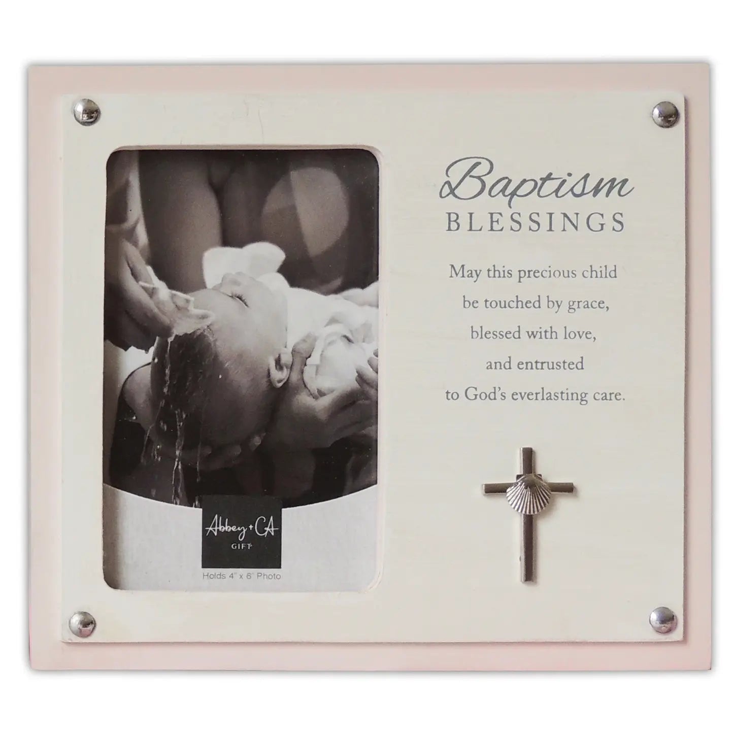 Baptism Blessings Picture Frame