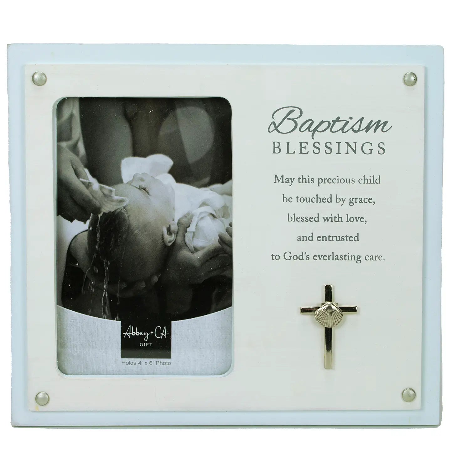 Baptism Blessings Picture Frame