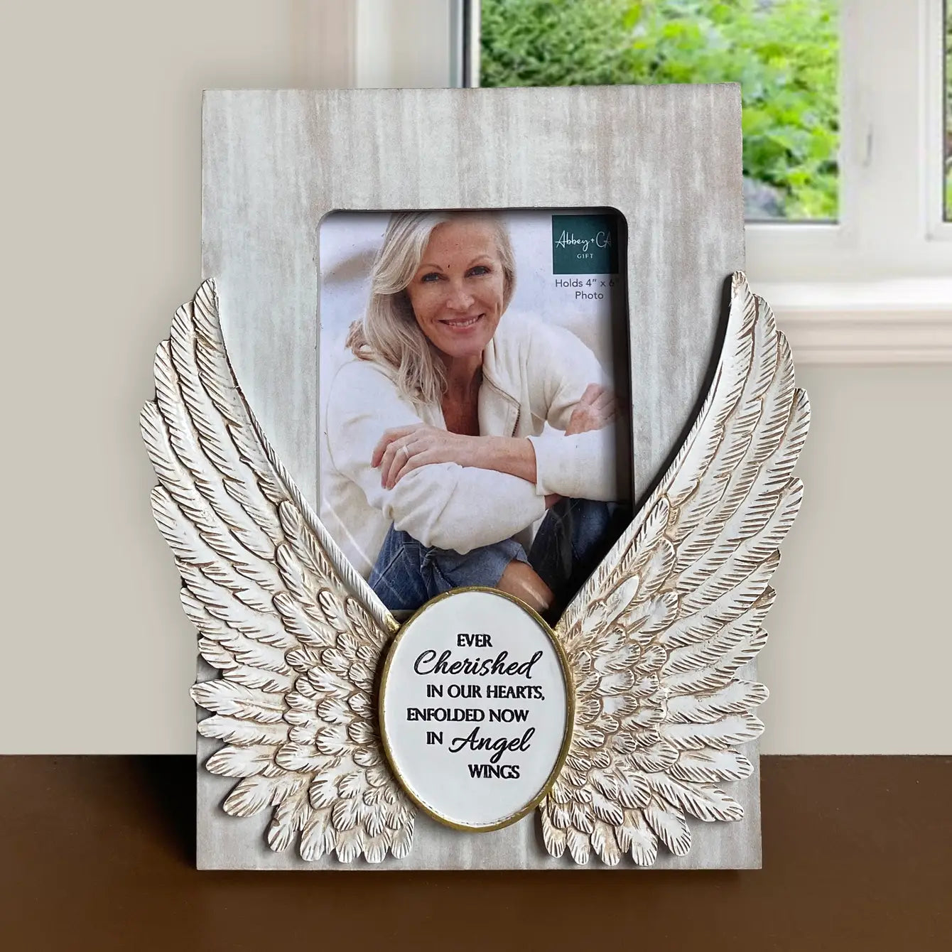 Angel Wings Memorial Frame