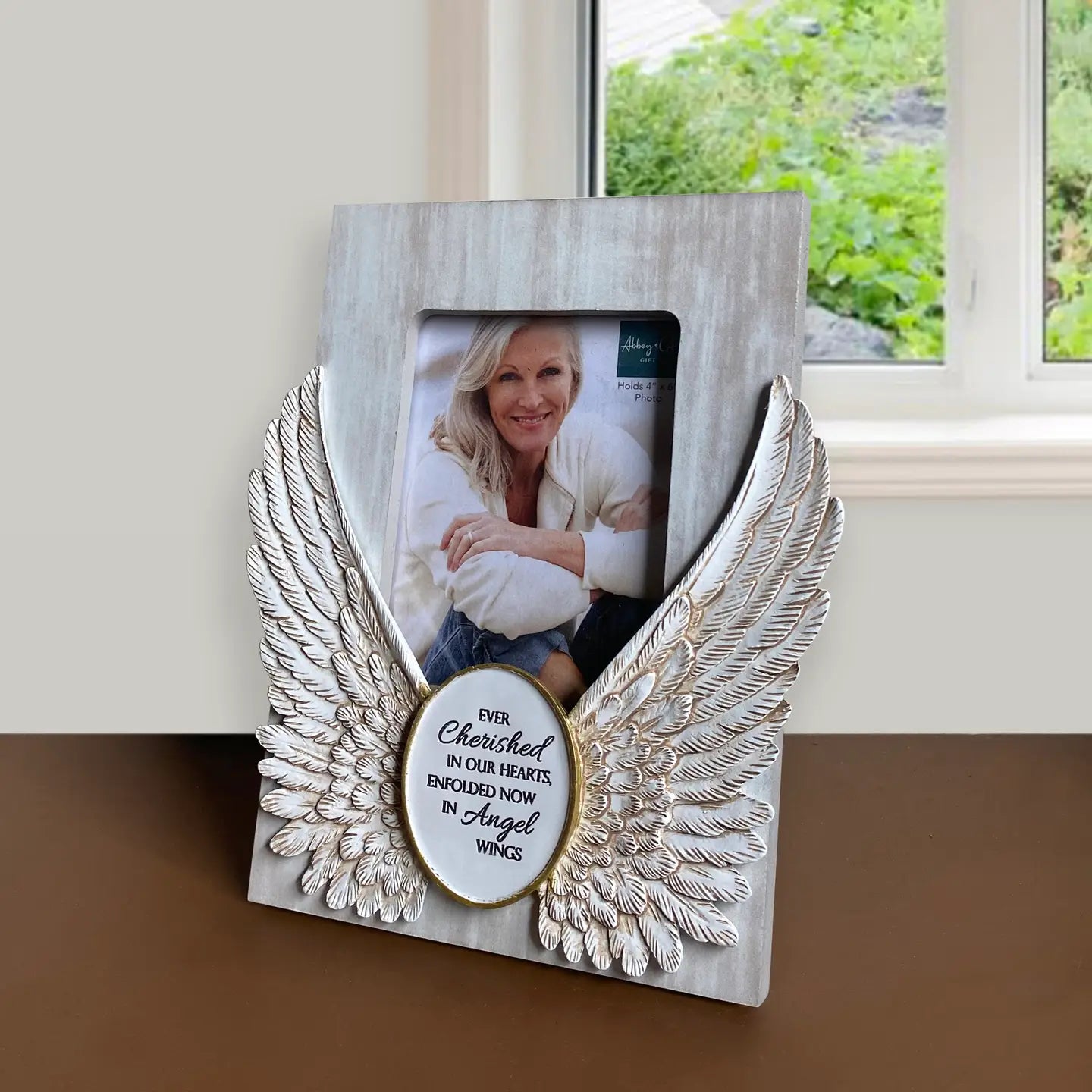 Angel Wings Memorial Frame