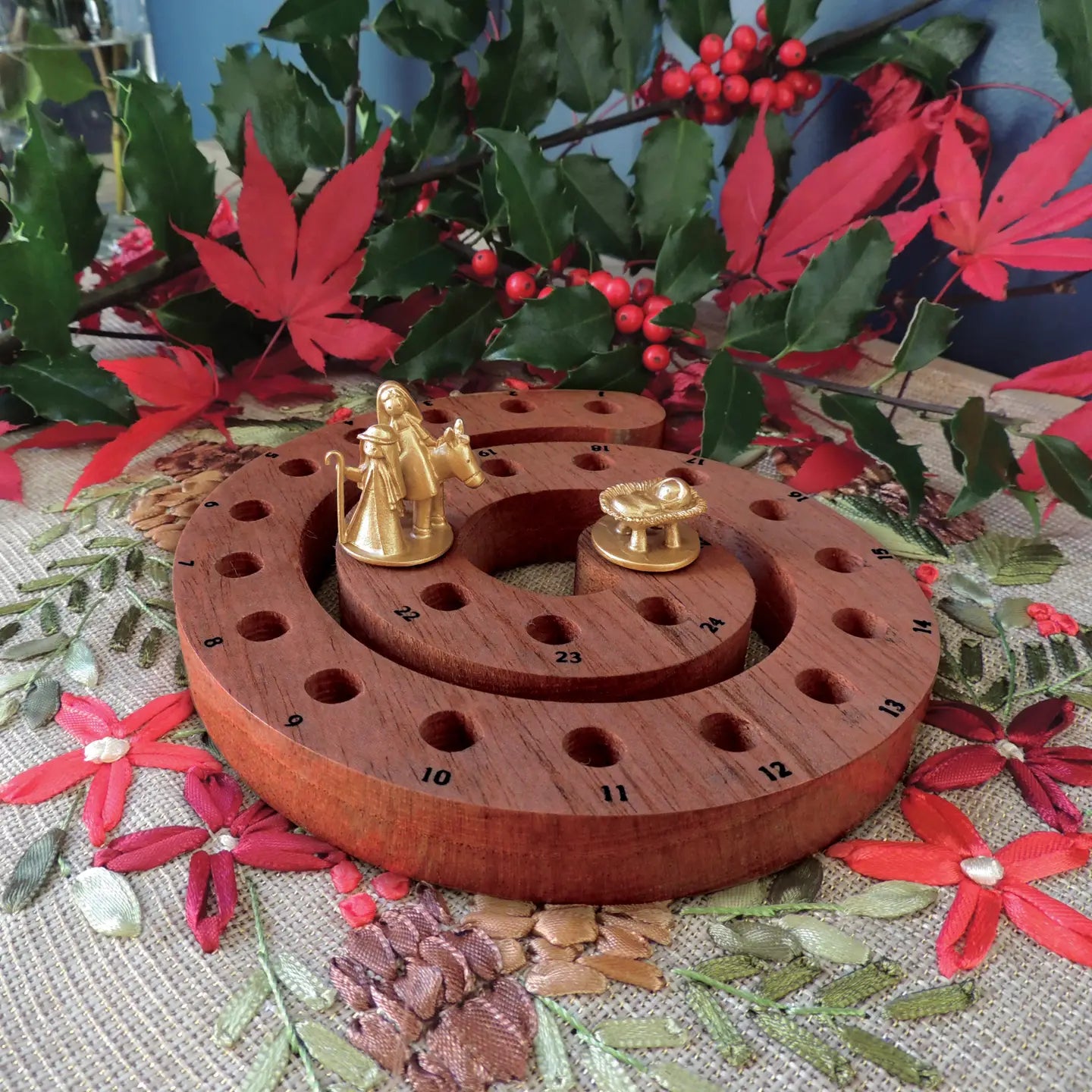 Spiral Advent Countdown