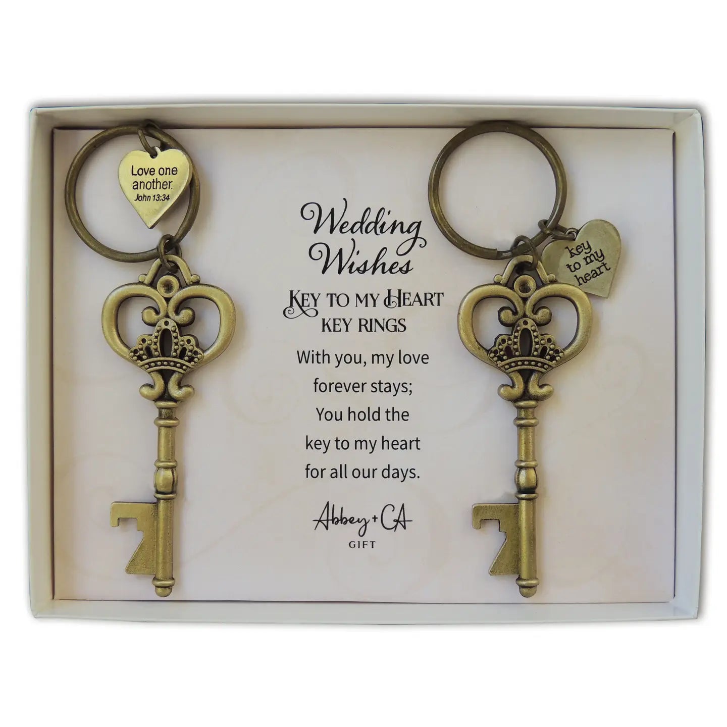 Antique Key Ring Set