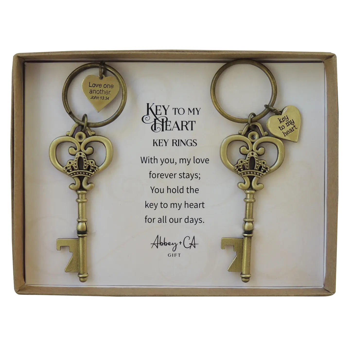 Antique Key Ring Set