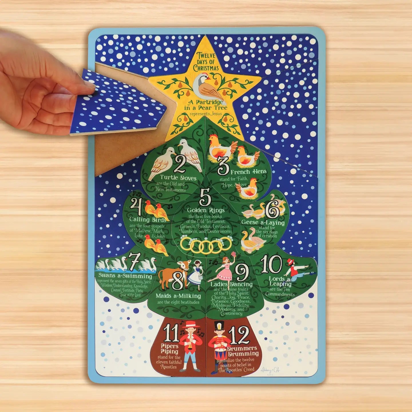 12-Days of Christmas Puzzle