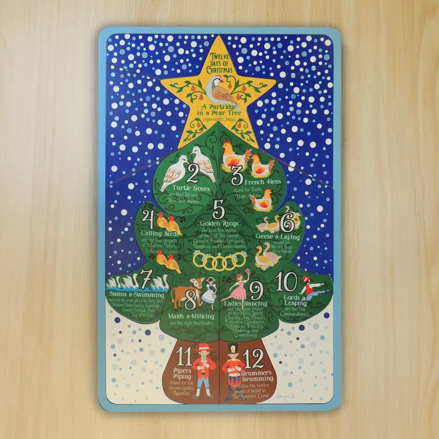 12-Days of Christmas Puzzle