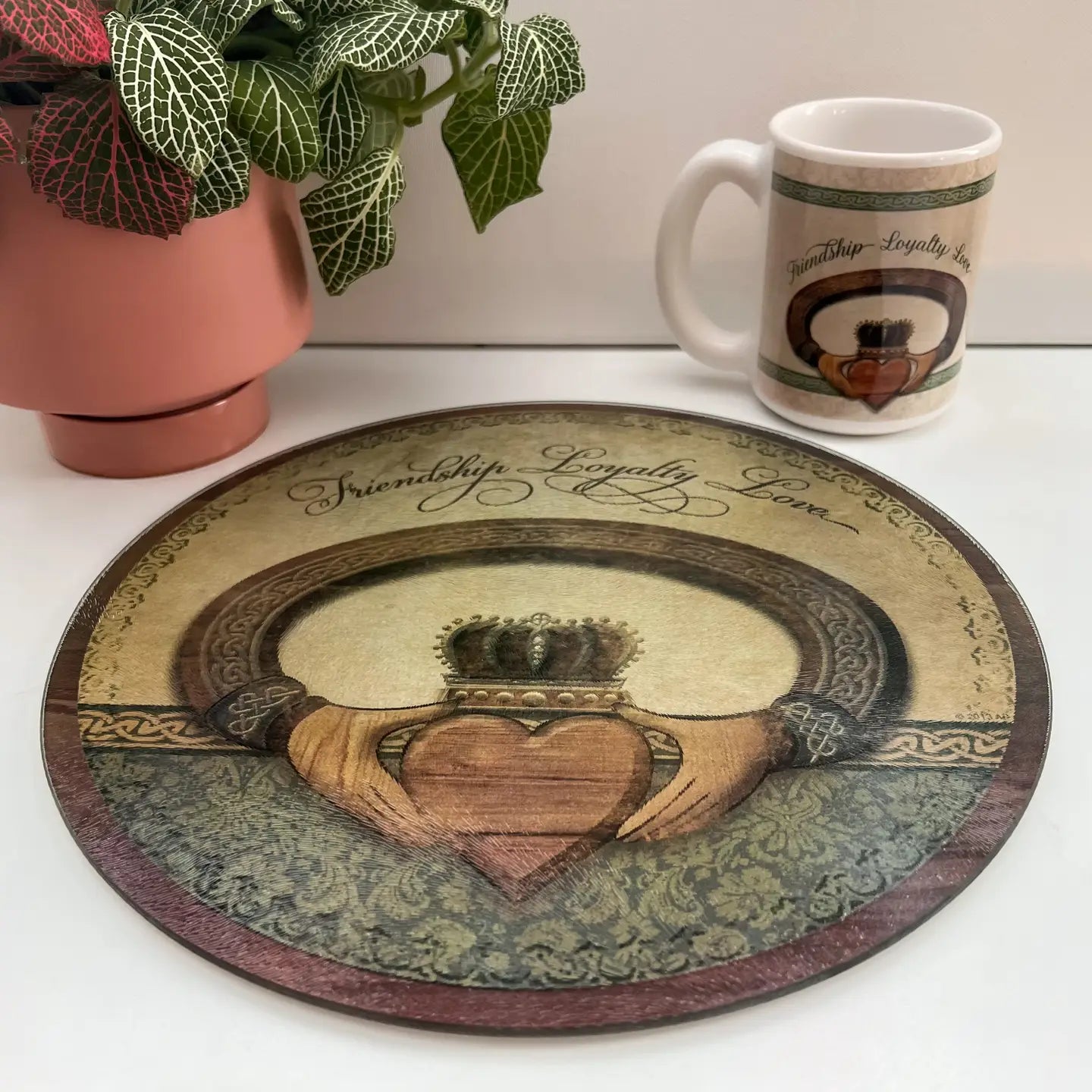 Claddagh Cutting Board