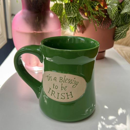 Blessing To Be Irish Pottery Mug