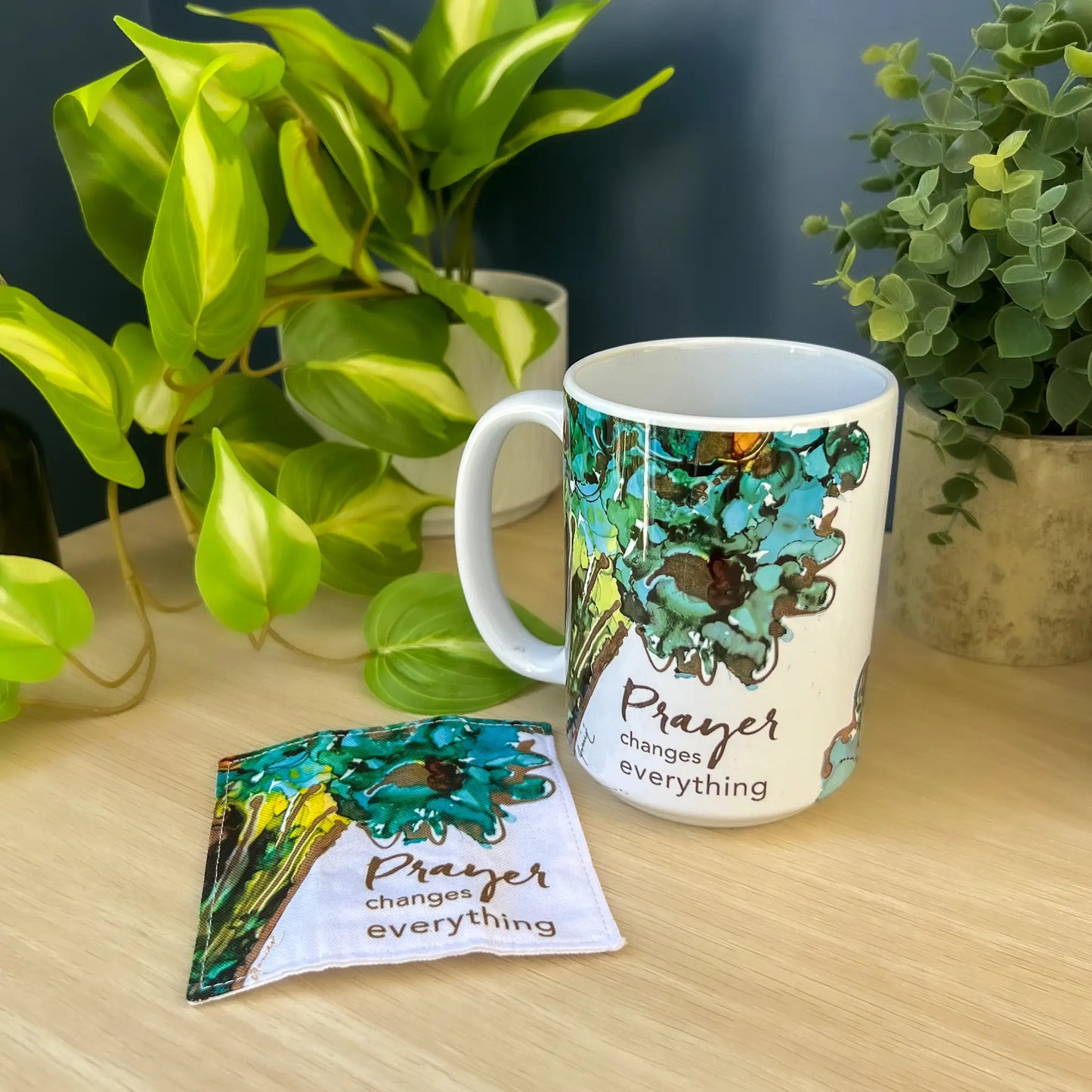 Prayer Changes Everything Mug & Coaster Set