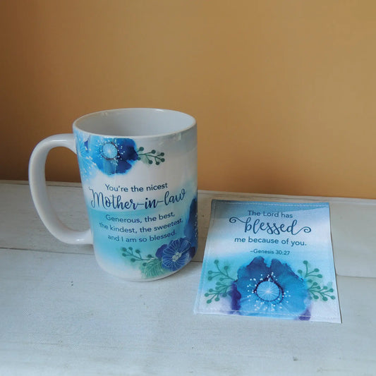 Mother-in-law Mug & Coaster Set