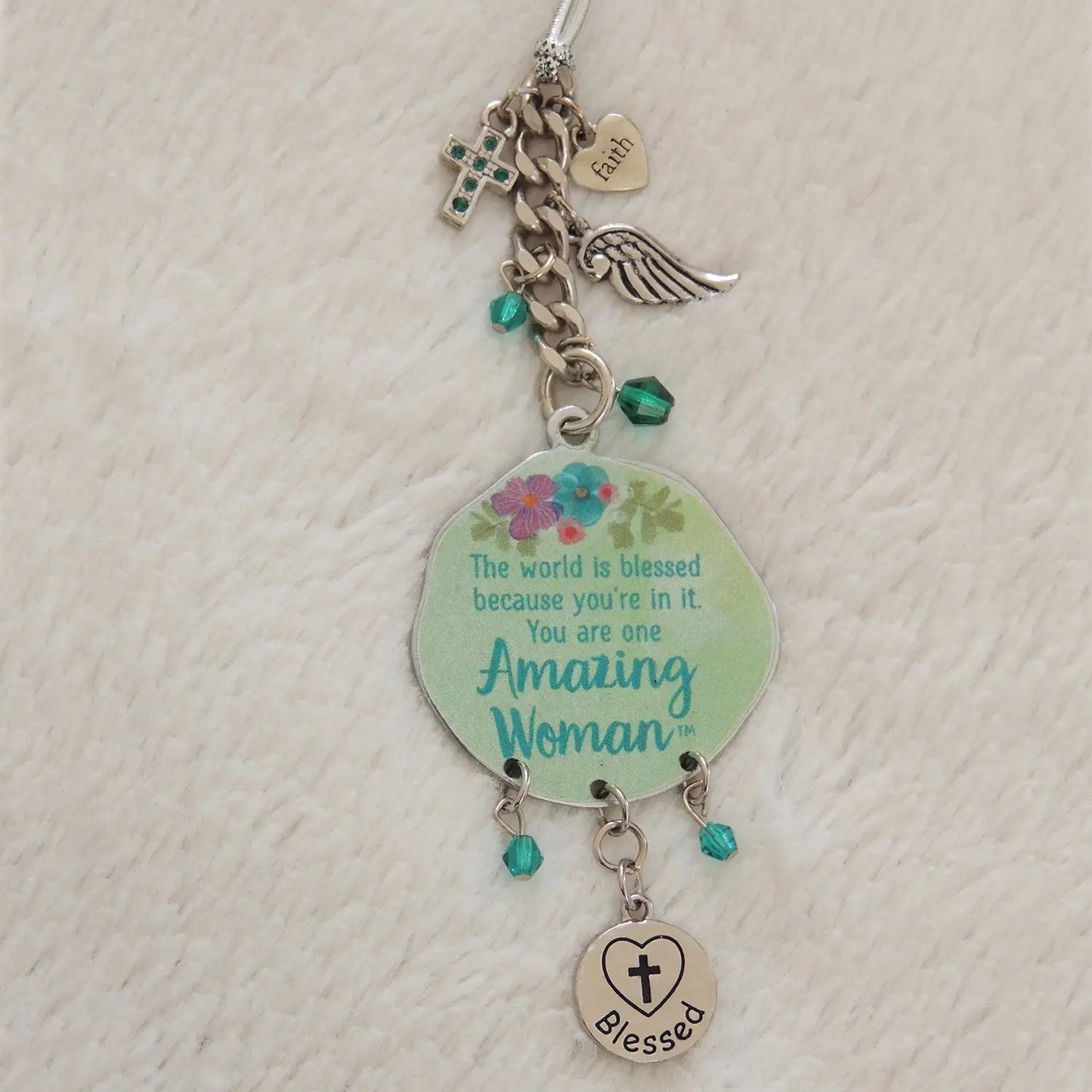 Amazing Woman Car Charm