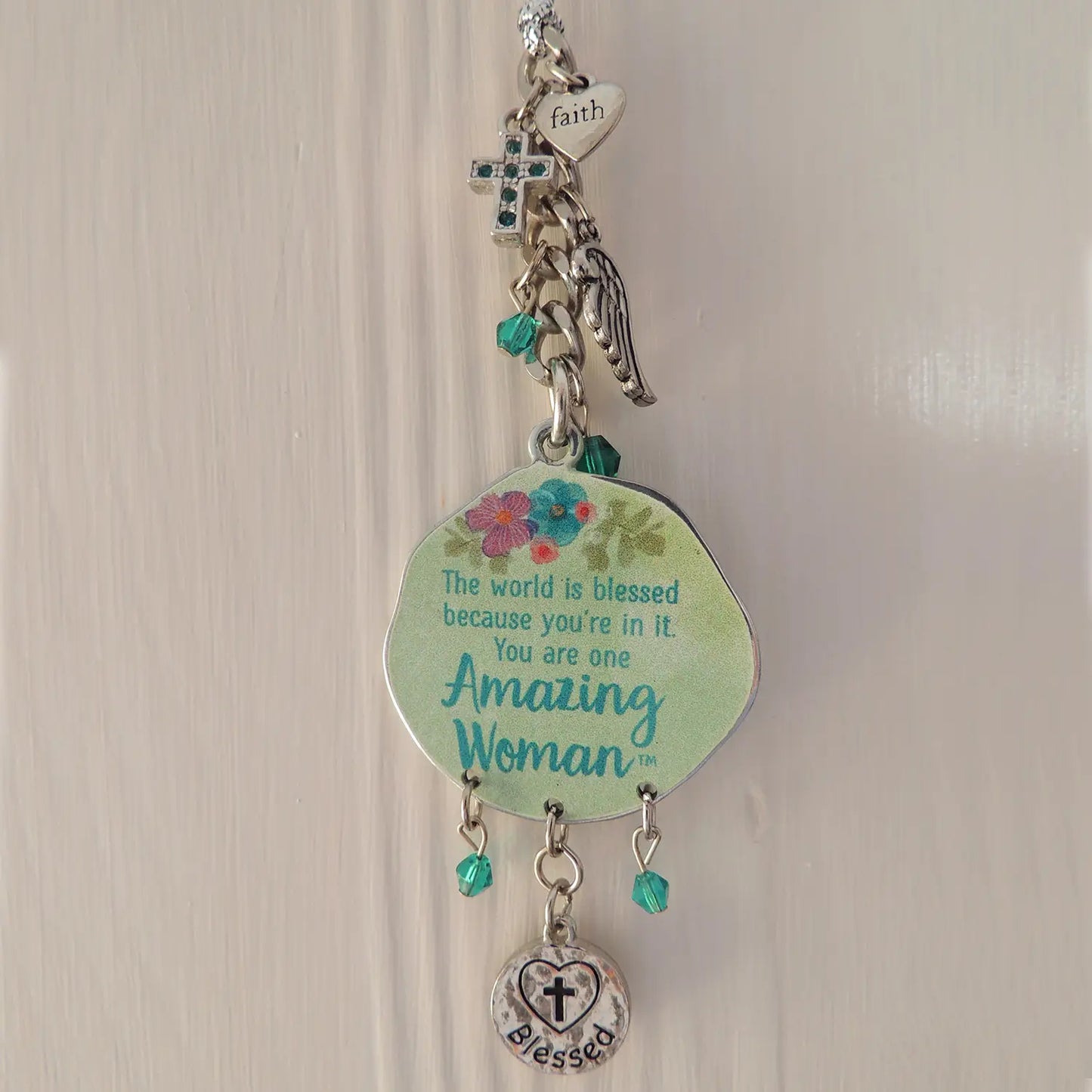 Amazing Woman Car Charm