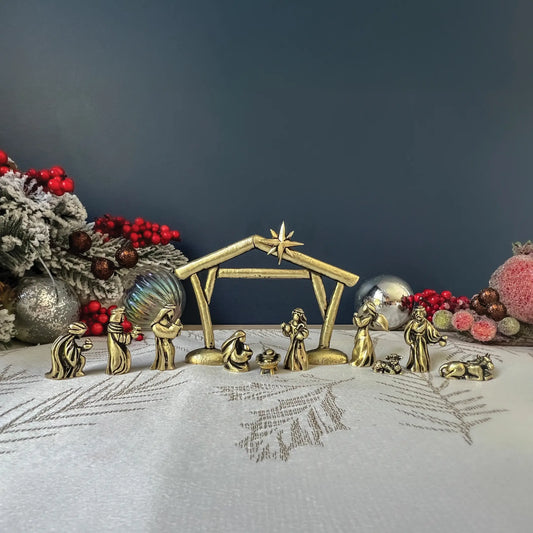 Mini Nativity 11-Piece Set